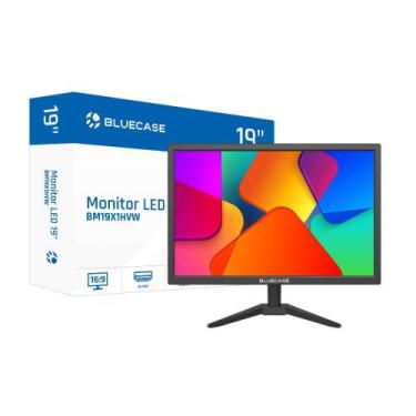 Imagem de Monitor Bluecase Led Full HD 19" HDMI Preto BM19X1HVW