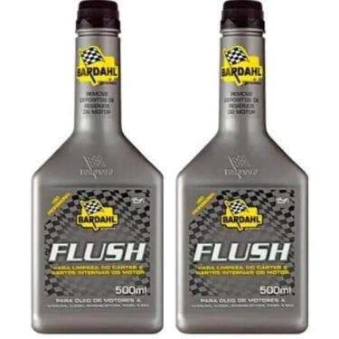 Imagem de kit 2 unidades do aditivo de limpeza de carter flush 500ml Bardahl Pro