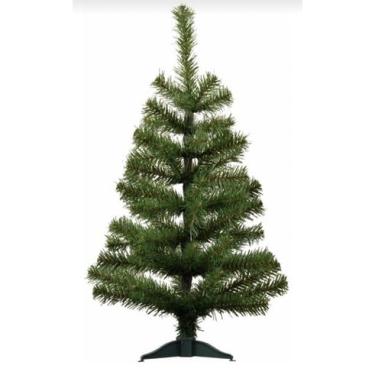 Imagem de Árvore de Natal 60cm 50 Galhos Bela Flor - Pinheiro de Mesa para Decoração Natalina Compacta e Charmosa