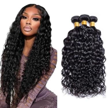 Imagem de Pacotes de cabelo DiexRlamx Water Wave 100% Brazilian Remy Hair
