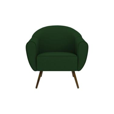 Imagem de Poltrona Decorativa Sacha Veludo Verde