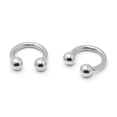 Imagem de Piercing Ferradura Aço Cirúrgico 1.2mm - M2 Piercing, 6mm