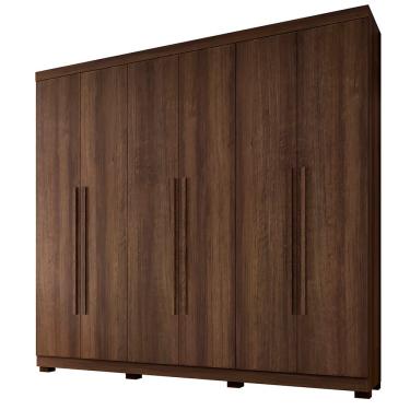 Imagem de Guarda Roupa New Master 6 Portas Benetil Imbuia