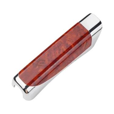 Imagem de Capa Universal de Freio de Mão para Carro - Fibra de Carbono SeameTAL,