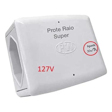 Imagem de Protetor Raio Surto Ar G  127V  Portão Elet, Placas Sensíve
