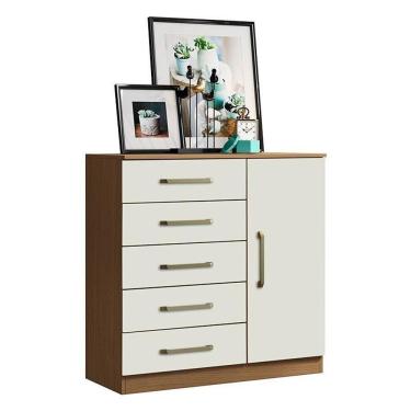 Imagem de Cômoda Sapateira Milão 2014145 Atacama Off White - Aramóveis