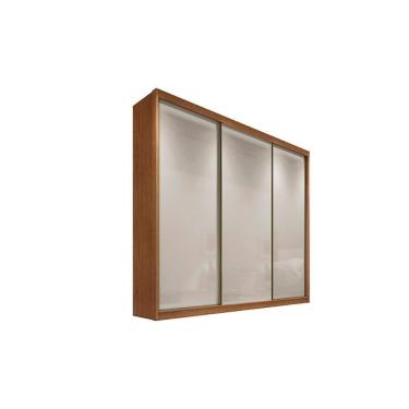 Imagem de Guarda Roupas 3 Portas De Correr E 4 Gavetas Diamond Plus Freijó-Fendioff - Novo Horizonte