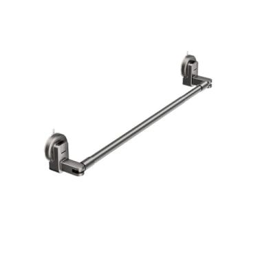 Imagem de Hhsdyl Varão de Secagem de Roupa com Ventosa, Estendal Sem Furos Extensível para Secagem de Roupas ao Ar, Interior e Exterior,Gray,85.5~154cm