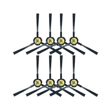 Imagem de Haozhifeng 8 peças de escova lateral compatível com i/Life A20 T20S robô aspirador de pó peças sobressalentes