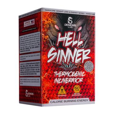 Imagem de Hell Sinner Termogenic 60 caps Demons Lab-Unissex