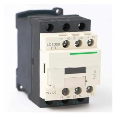 Imagem de UHFILYQBA LC1D09BD Contator eletromagnético DC 3P 3NO LC1-D09BD 9A 24V DC Bobina