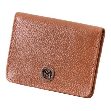 Imagem de Carteira Couro Legítimo Feminina Cartão Cnh Mariart 554F