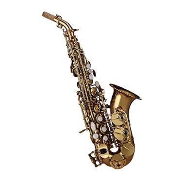 Imagem de Saxofone B-Flat para iniciantes, teste de desempenho profissional, saxofone iniciante
