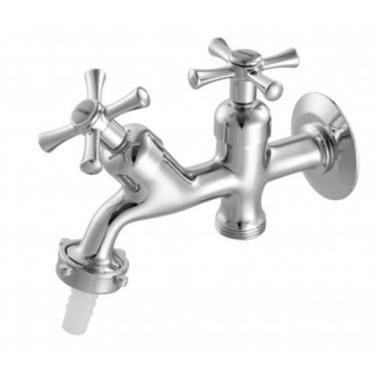 Imagem de Torneira para Tanque/Máquina 1/2 1/4V Ref 1131-C24 - Meber