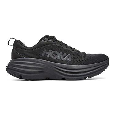 Imagem de Hoka M Bondi 8, tênis masculino, Preto/preto, 42