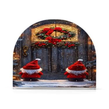 Imagem de xigua Gnomos de Natal fofos porta-guardanapos para mesas – porta-guardanapos para cozinha, porta-guardanapos de mesa, porta-guardanapos de coquetel, porta-guardanapos de papel208