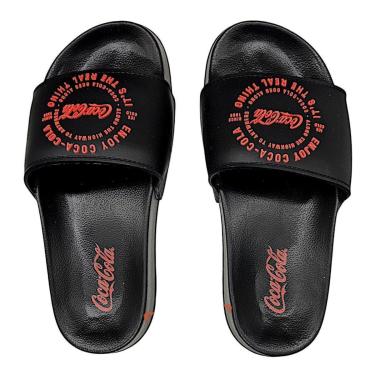 Imagem de Chinelo Coca Cola Slide Enjoy Bold Unissex-Unissex