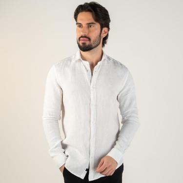 Imagem de Camisa Aramis Linho Irlandês Branca-Masculino