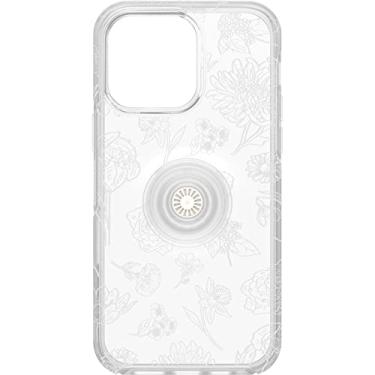 Imagem de OtterBox Lontra + Pop Symmetry Clear Series para iPhone 14 Pro Max - Flor do Mês (Transparente)