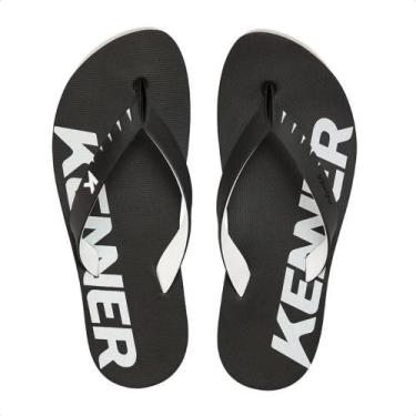 Imagem de Sandália Kenner Red, Preto, Branco, 39