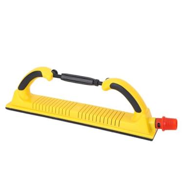 Imagem de Jiawu Bloco de Lixa de Gancho e Laço Com Limpador de pó para Carro de Marcenaria 2-3/4x15-3/4 Polegadas, Bloco de Lima de Raio Ajustável para Resultados Rápidos, Ideal para Entusiastas de Bricolagem