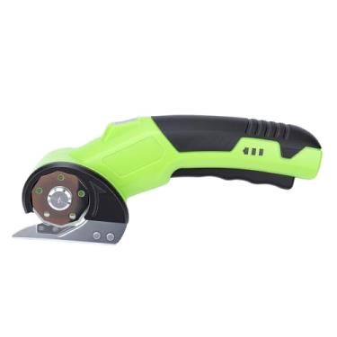 Imagem de Diydeg Tesoura Elétrica Sem Fio, Cortador de Papelão Recarregável USB de 320 RPM Com Indicador de Bateria e Luz LED, Cortador Rotativo Tesoura de Tecido (Sem lâmina)