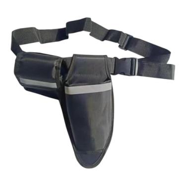 Imagem de KiBcsLic Bolsa para tesoura elétrica, estojo para ferramentas, e prática, com cinto. Bolsa de cintura profissional com bolsos para tesoura elétrica.