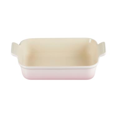 Imagem de Travessa Retangular 19 cm Heritage Rosa Shell Pink Le Creuset