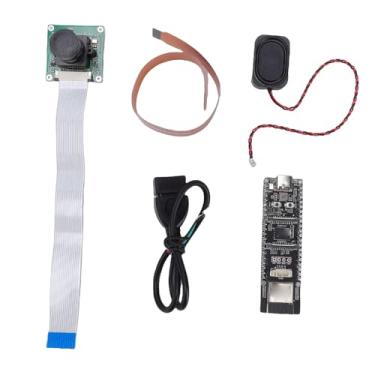 Imagem de OPPWONG Placa de Desenvolvimento Bluetooth WiFi Sem Fio, 32 Bits 32 MB Nor Flash e PSRAM 1/4 pol. Módulo Bluetooth de Abertura CMOS F2.0 Com Placa de Incorporada de Câmera 5MP