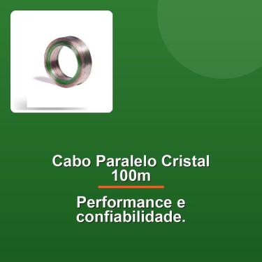 Imagem de Cabo Paralelo Cristal 2x1.50mm 100m