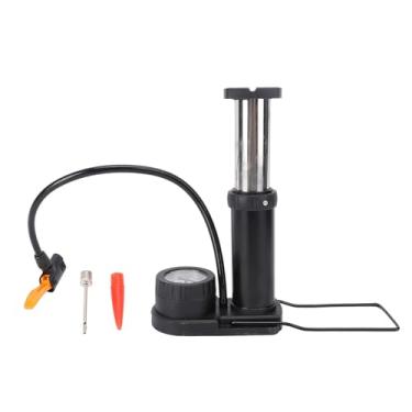 Imagem de Alomejor Bomba de pé de Bicicleta, Alta Pressão de 120 Psi de Inflador de Pneu, Aço Inoxidável e Bomba Portátil de ABS para Carro de Moto Elétrico de Bicicleta
