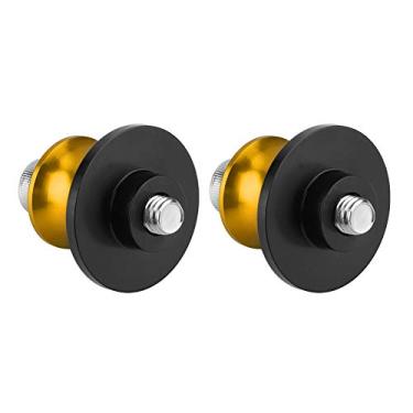 Imagem de Estink Braçadeiras de Balancim, Contrapesos de Balancim para Motocicleta Com Construção CNC, Estabilidade Aprimorada para Cavalete Traseiro, Compatibilidade Universal, Desempenho (Ouro)