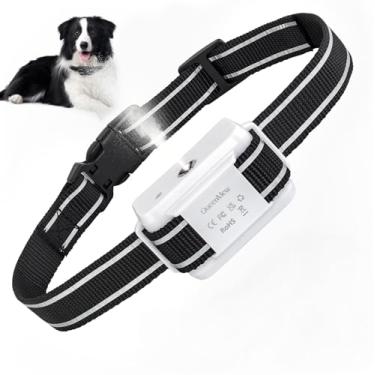 Imagem de Bubbacare Coleira para latidos de citronela, coleira de casca de citronela, coleira ajustável antilatido com 2 tiras, dispositivo recarregável para treinamento de latidos de cães, seguro para cães