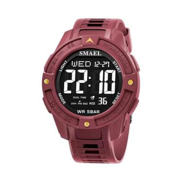Imagem de Relógio Esportivo De Quartzo SMAEL 8126 À Prova D'Água Com Alarme E Lu