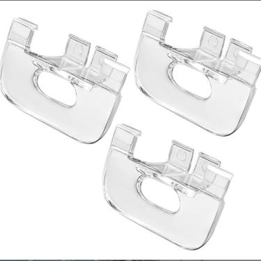 Imagem de 4 alças de elevação de sombra, compatíveis com mini persianas sem fio Graber Bali e persianas celulares feitas após 2015