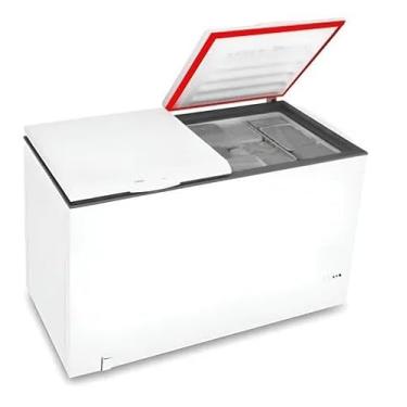 Imagem de Borracha Gaxeta Geladeira Freezer Horizontal Para Electrolux Modelo H500 (Cinza, 75x66)