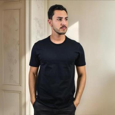Imagem de Camiseta Masculina Ora 100 Algodão Atacado - OPN Colors, Preto, G