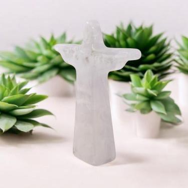 Imagem de Cristo De Resina Pequeno - Decoração - SUGGESTIONE, Branco Perolado