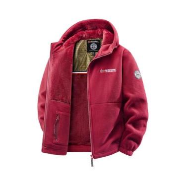 Imagem de Jaqueta Com Capuz Masculina Para Outono E Inverno, Moda Versátil Para 