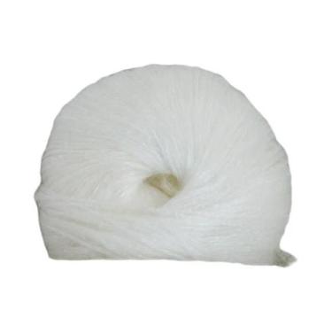 Imagem de Fio De Lã Mohair Brilhante Em Pacote Grande De 250g, Colorido Com Glit
