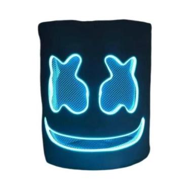 Imagem de Máscara LED Marshmello Para DJ, Respirável, Acessórios Para Festivais 