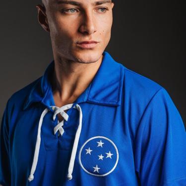 Imagem de Camisa Cruzeiro Retrô 1945 Corda Masculina-Masculino