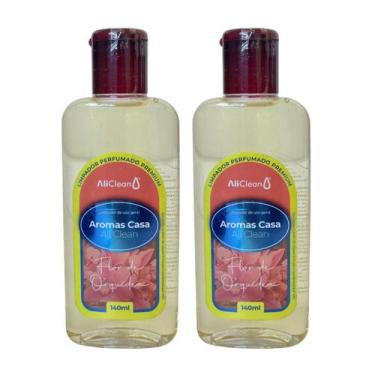 Imagem de Kit 2 Unidades Limpador Perfumado 140ml Flor de Orquídea - AliClean