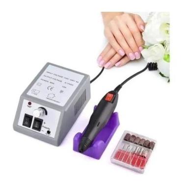 Imagem de Lixadeira Lixa Motor De Unha Elétrica Profissional Manicure - Mercedes