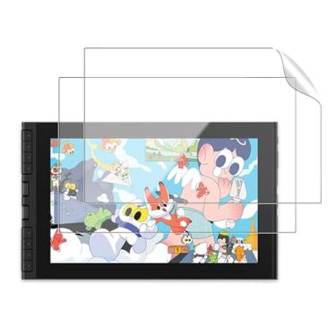 Imagem de Oshmirian Pacote com 2 protetores de tela com toque de papel para XPPen Artist 12 3rd Drawing Tablet 11,9 polegadas – Película PET antirreflexo fosco, anti-impressões digitais, resistente a arranhões
