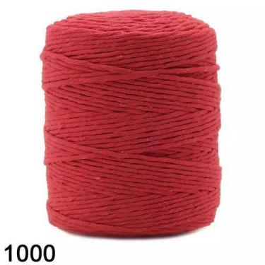 Imagem de Barbante Spesso 1 kg 4x24 Fios Vermelho EuroRoma - no-brand