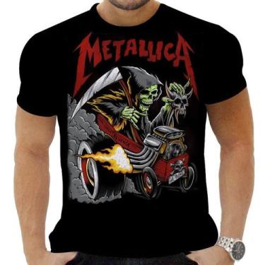 Imagem de Camiseta Camisa Personalizada Rock Metal Metallica 13 - OBDS, BABYLOOK