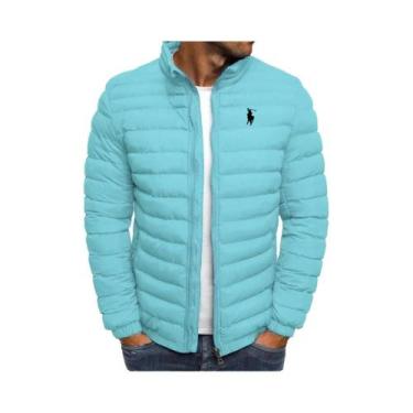 Imagem de Jaqueta Impermeável Para Homens, Casual, Inverno, Quente, Com Zíper, C