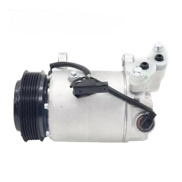 Imagem de ZZXXYY Bomba de resfriamento de compressor elétrico CA 12V com embreagem compatível com BMW X3 F25 X4 F26 X1 F48 2Serie 5 Series 7 Series | Kit de compressor A/C para substituição de reparo de