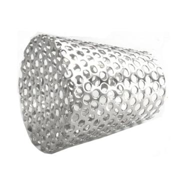 Imagem de Tampa de ventilação de tampa de terminação de PVC com malha de aço inoxidável, serve para tubos de identificação de 4,2 cm a 6,3 cm, à prova de ferrugem e durável para forno, telhado, aberturas de